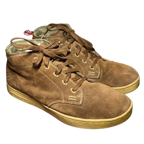 Rare 5 10 Dirtbag Stealth Buckskin Mountain Biking Flat Pedal Shoe Size 11 - Picture 1 of 11